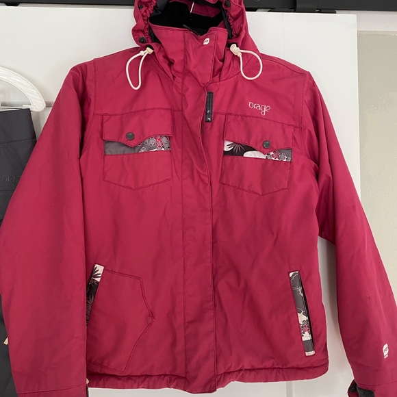 Snow Jacket And Pants Girls Sz 12 - Picture 3 of 7